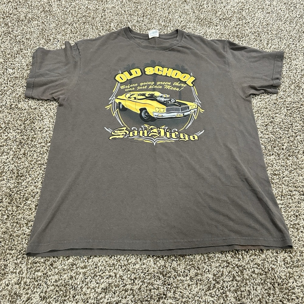 Pro Delta Weight Vintage Car Automotive T Shirt Men's Large San Diego Graphic